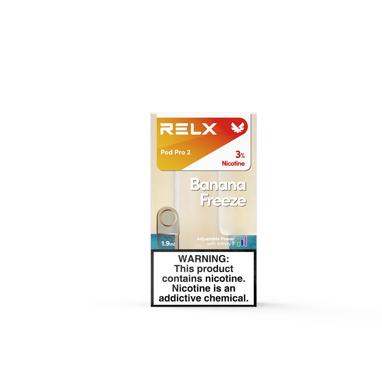 RELX 悅刻原廠煙彈（一盒三顆，1.9ml）